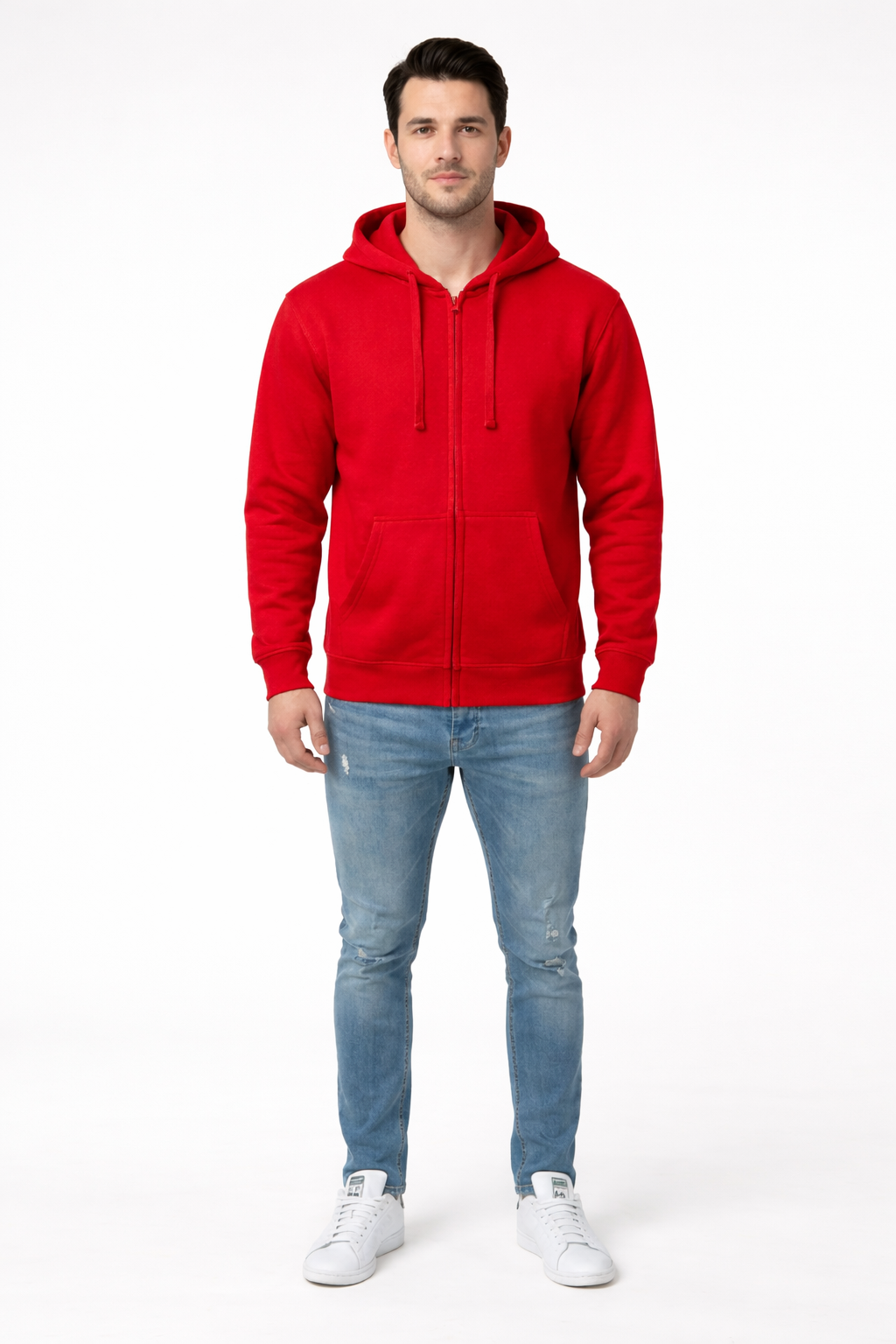 JA-Z701 - Adult Comfort Zipper Hoodie